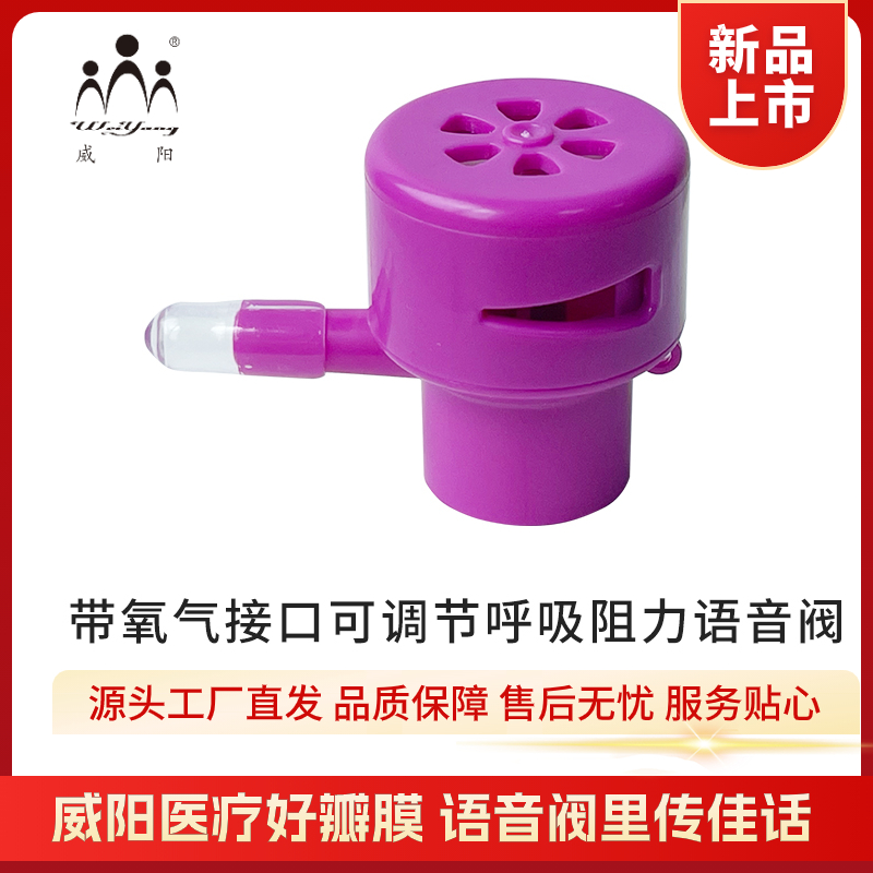 WY-C型 带氧气管接口且呼吸阻力可调款(图1)